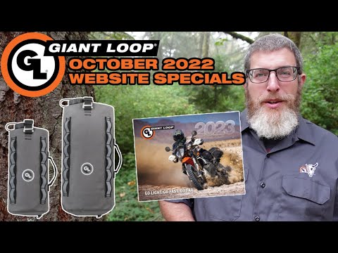 Giant Loop October 2022 Specials + Pre Order the NEW Giant Loop CACTUS CANTEEN Water Reservoir!