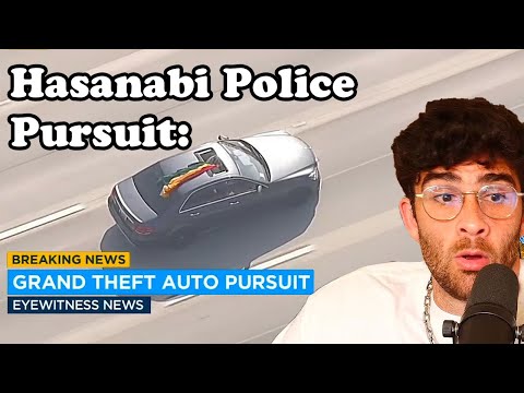 Hasanabi Police Pursuit: Grand Theft, and Robbery