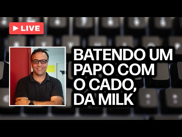 Batendo um papo com o Cado, da Milk | CNA  Ao Vivo