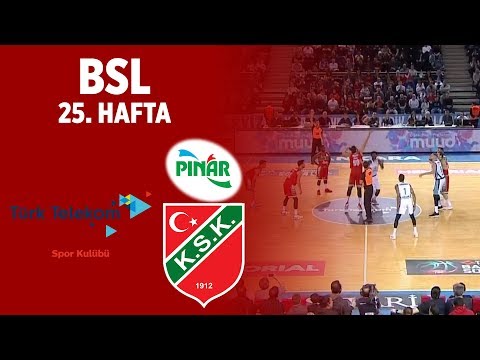 Türk Telekom - Pınar Karşıyaka Özet görüntüler