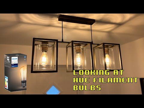 A Hue Bulb that actually looks GOOD! Introducing the Hue Filament Bulb - Hue ST64 E27
