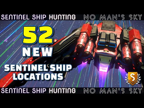 52 NEW Best Sentinel Ships Locations - No Man's Sky Echoes