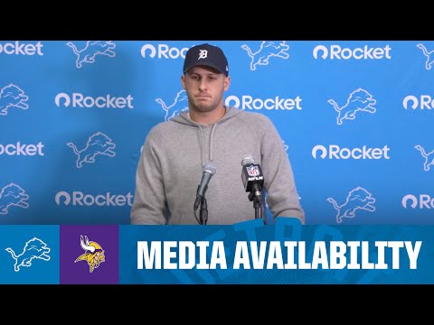 Jared Goff postgame media availability | 2025 NFL Regular Season Week 17: Lions at Vikings