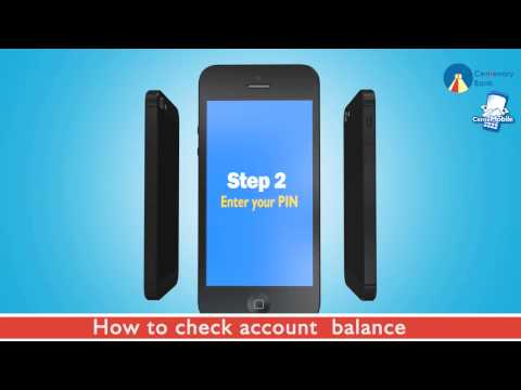 How to Check your Account Balance with Cente Mobile.