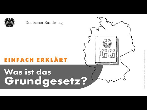 Einfach erklärt: Was ist das Grundgesetz?
