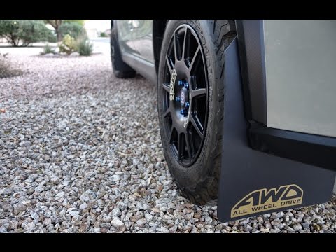 Subaru Crosstrek Gorilla Mud Flap Installation & Review