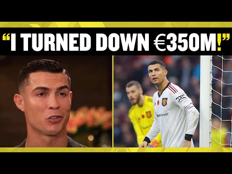 "I TURNED DOWN €350M!" 😲 Cristiano Ronaldo reveals HUGE offer received from Saudi Arabia! 💰