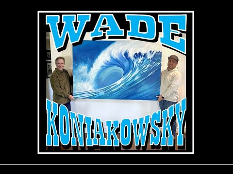 "Wade Koniakowsky: Painting the Soul of the Ocean | Surf Art Icon"