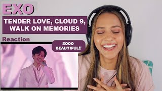 Download lagu EXO - Tender Love, Cloud 9, Walk on memories LIVE | REACTION!! mp3 Download lagu EXO - Tender Love, Cloud 9, Walk on memories LIVE | REACTION!! mp3