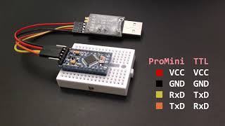 How to program the Arduino PRO mini without Reset