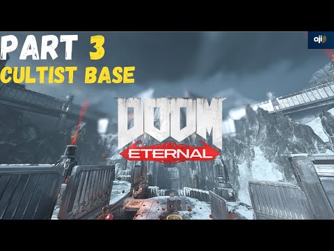 DOOM ETERNAL Walkthrough On PS5 - Gameplay Part 3 - Cultist Base  (No Commentary)