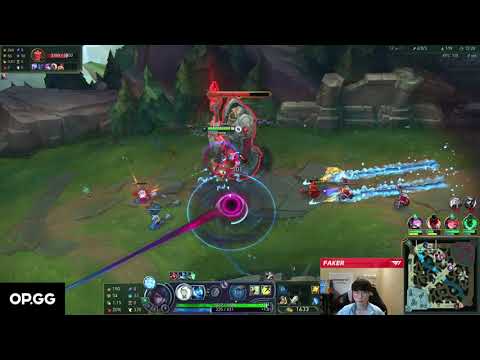 [FAKER] APHELIOS VS DRAVEN - LEAGUE OF LEGENDS SEASON 11