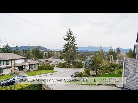4K Tour of Harbour Chines Home  |  985 Blue Mountain Street, Coquitlam  |  Lapp Real Estate Group