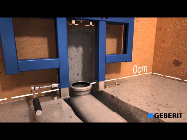 خزان دفن 8سم سيجما شاس بدون وجه جيبرت / GEBERIT