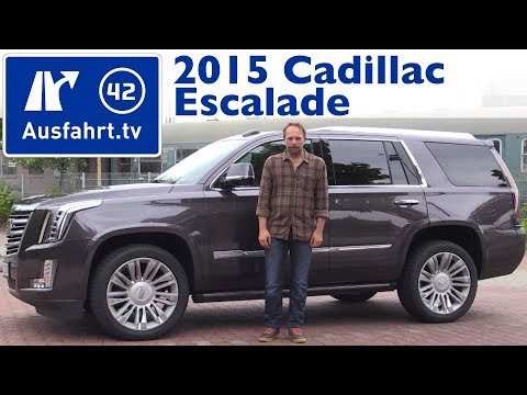 CADILLAC Escalade 6.2 Platinum Automatic inkl. Garantie! 8 Plätze-video-24