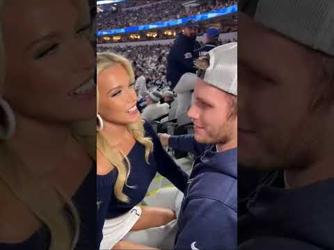 NFL Reporter Fan Interview - AT&T Stadium #nfl #nflhighlights #dallascowboys #funnyshorts #funny