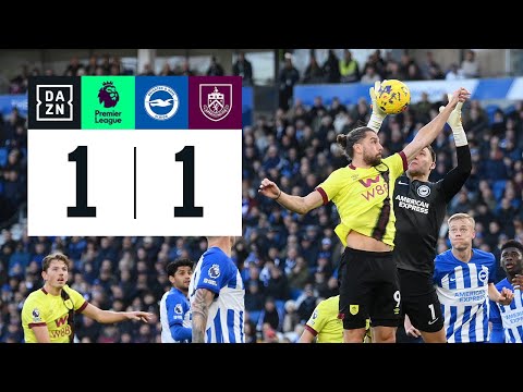 Resumen de Brighton & Hove Albion vs Burnley Jornada 16