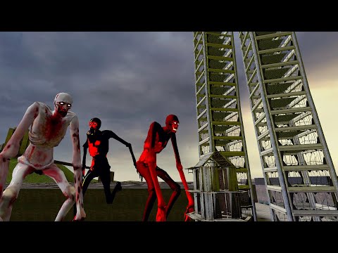 Scary SCP-096 vs Towers In Garry's Mod! part 12