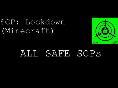 Minecraft: SCP Lockdown! All Safe SCPs!