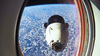 SpaceX Astronaut Capsule Docks with Space Station | 4K NASA Footage