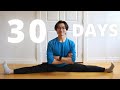 How I Learned The Full Splits In 30 Days