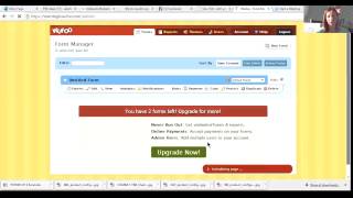 How to set up a wufoo account and form