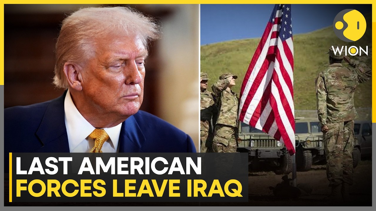 Last American Forces Leave Iraq: US Led Mission Began In 2014 To Fight ISIS | WION News