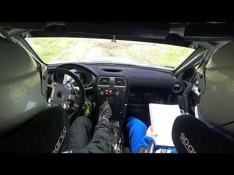 1 Rajd Turawski 2021 Subaru Impreza on-board SS3
