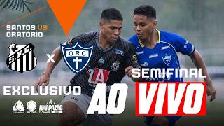 🔴 AO VIVO: Santos x Oratório | SEMIFINAL (IDA) do Amapazão SICREDI 2026 ⚽🔥