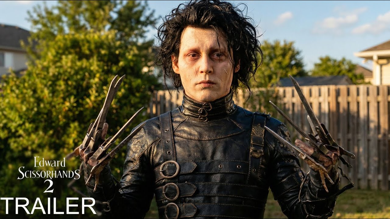 Edward Scissorhands 2: The Winter Garden - A Haunting Return to Burton's World