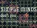 Simple Minds   Don't You Forget About Me 12'' Original Version