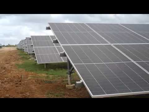 Díaz-Canel asiste a inauguración de parque fotovoltaico en Artemisa