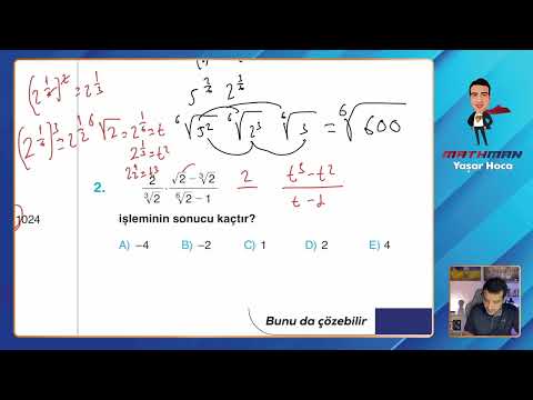 Set 177  TYT Etkili Matematik Soru Bankası Video Çözümü @yasarhocamathman