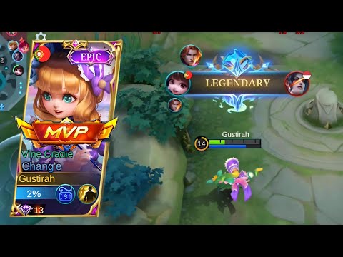 How To Use Chang'e Midlane🔥New Global Chang'e Gameplay No Edit - Mobile Legends