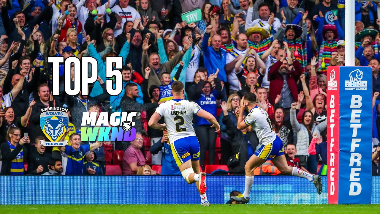 Tries, Drama and Big Moments π± | Warrington Wolves' Top 5 Magic Weekend Games