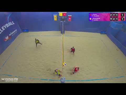 13:25 I. Ivanov / M. Horobets - I. Romanenko / M. Kyselov 12.03.2023 | Winners Beach Volleyball