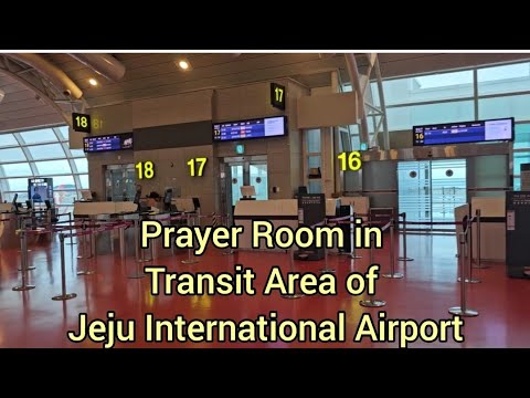 How to Pray Salah at Jeju Airport 🇰🇷 | Muslim Prayer Room Guide (Travel POV)