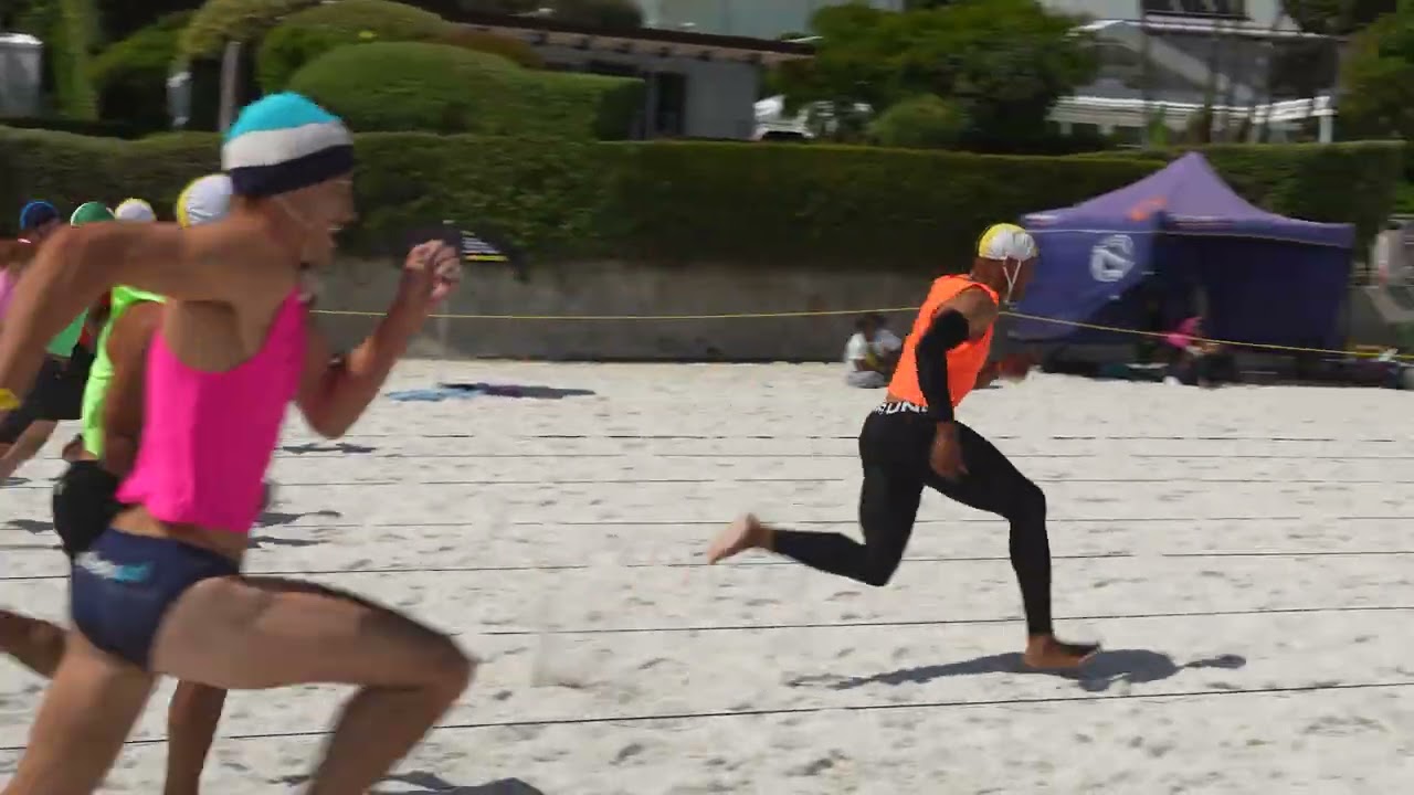 Mens Beach Sprints | Lifesaving Sport | Clifton | Cape Town | Rescue Sport Series
