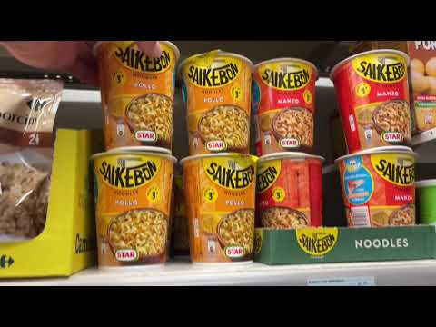 Supermercado Carrefour / Compras / Mercearia / Loja de alimentos - Nápoles Itália - ECTV