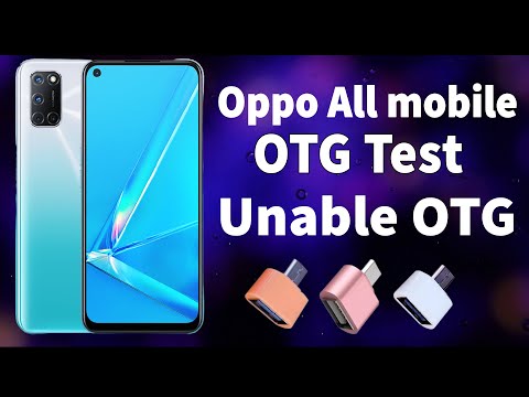 Oppo All Mobile OTG Connect | How To Unable OTG Option Oppo Mobile | OTG Test | Setting Option