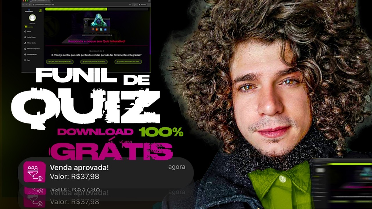Como Criar Funil de Quiz Interativo no Elementor | Template GRATUITO |  NOVA ONDA | QUIZ DINÂMICO |