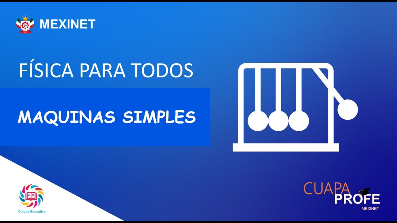 Maquinas Simples, Descripción y Fórmulas a emplear. | CuapaProfe