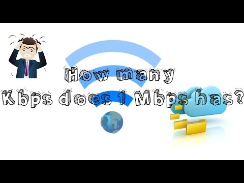How many Kbps does 1 Mbps has? [EXPLAINED]