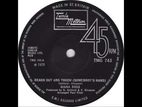UK New Entry 1970 (137) Diana Ross - Reach Out And Touch (Somebody's Hand)