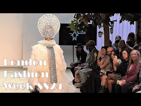 Eyes on London Fashion Week | Emerge #SS24 |  Full #Catwalk | Sept 2023 DSQ | XANTHA (#USA)