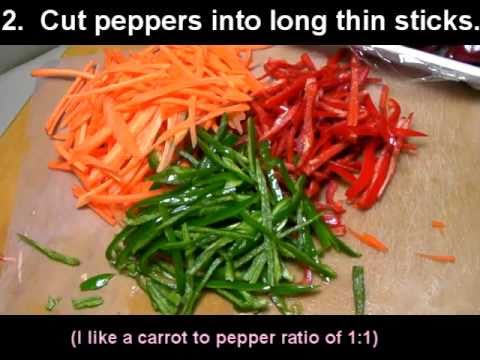 Pepper and Carrot Side Dish