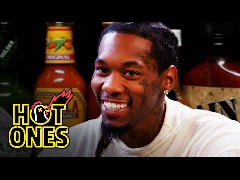 Offset Screams Like Ric Flair While Eating Spicy Wings | Hot Ones