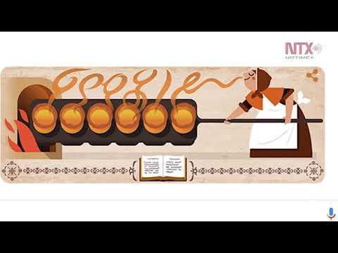 Doodle recuerda a Hannah Glasse, madre de la cocina...