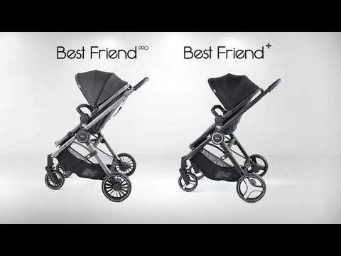 Універсальна коляска 2 в 1 Chicco Best Friend Pro Light блакитна (79866.55.04)