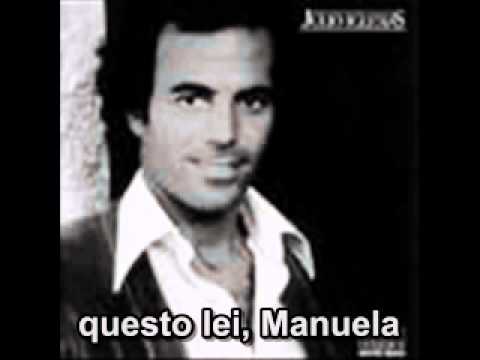 MANUELA -JULIO IGLESIAS ( ITALIANO) LYRICS